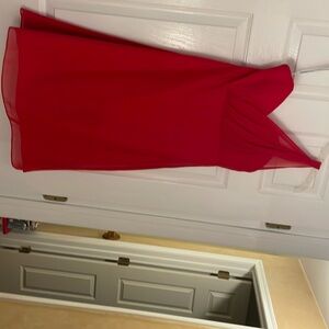 One Shoulder Chiffon Mini Dresz